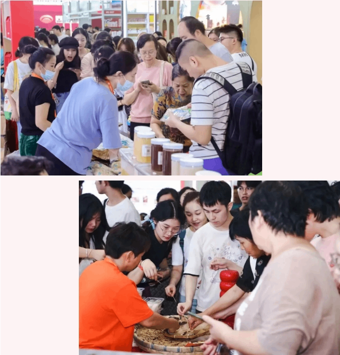 第八届中国国际食品餐饮博览会单日观众突破10万人次！